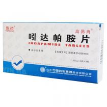 东药吲达帕胺片30片